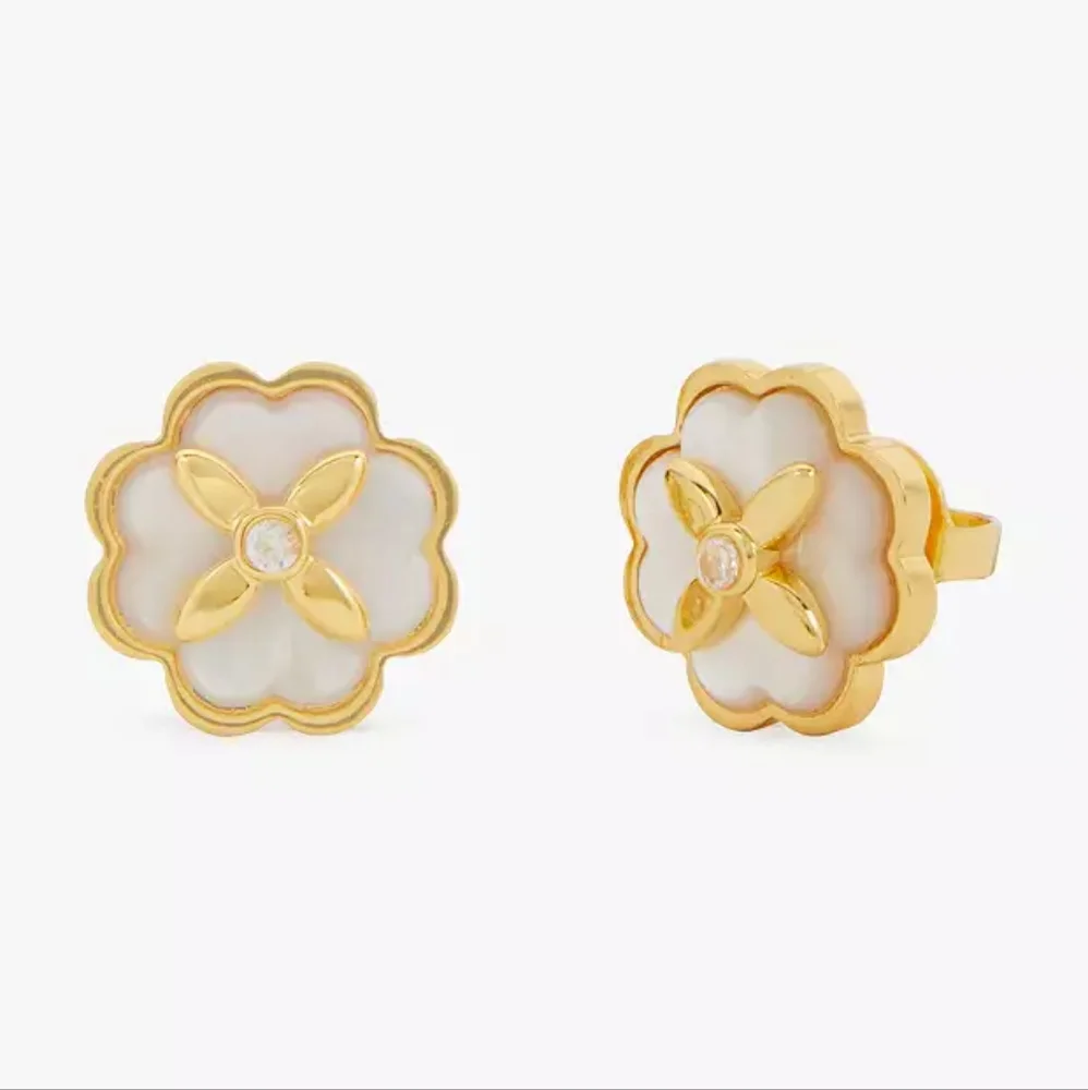 KATE SPADE Heritage Bloom Studs NWOT